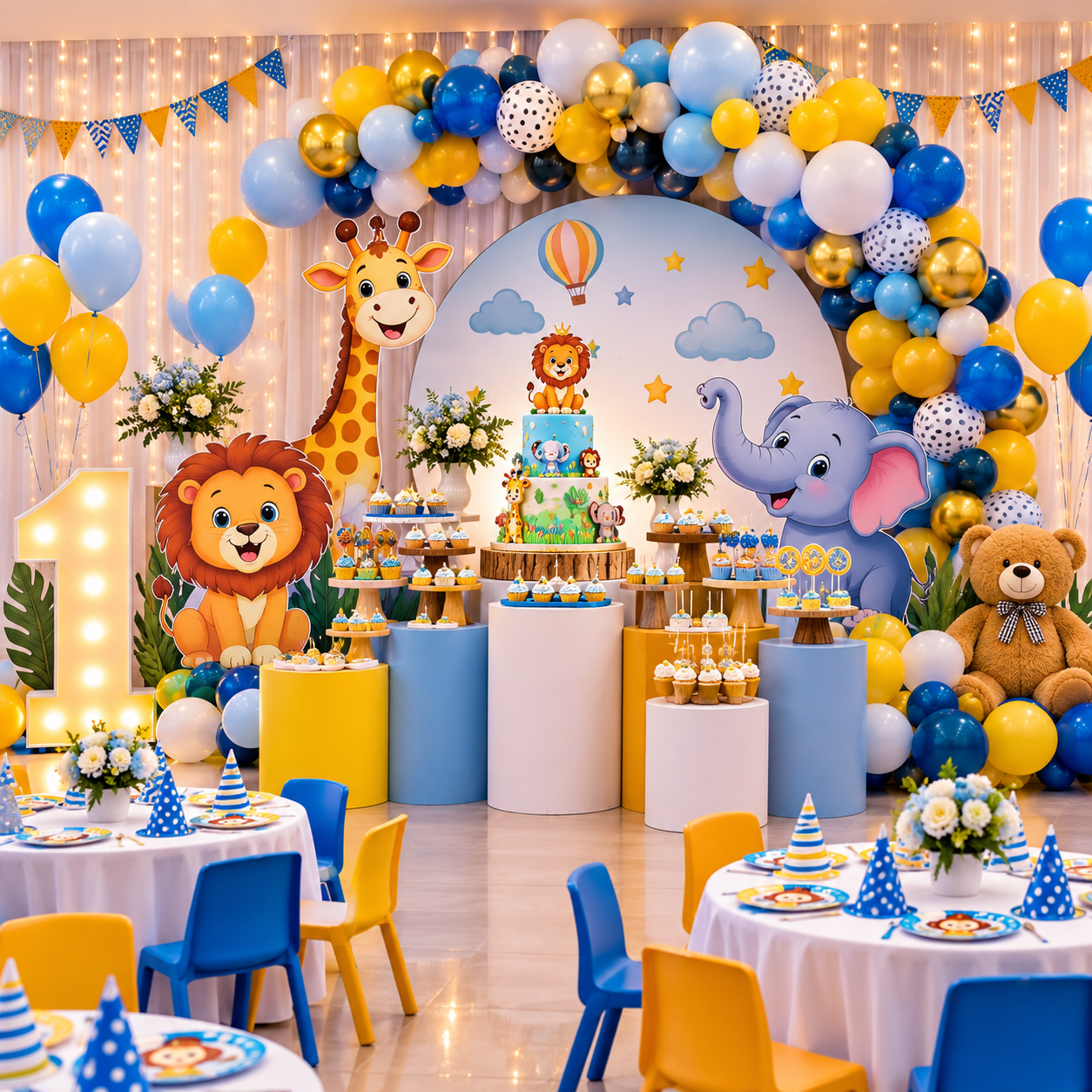 Kids Birthday Party Setup